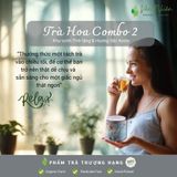  Trà Hoa Combo 2 (Vườn Hoa Tĩnh Lặng & Hương Sắc Kyoto), trà Hoa Nghệ nhân - Vân Nhiên, Hộp giấy 2 họp thiếc 60gr 