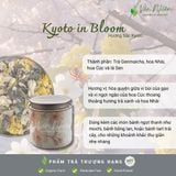  Trà Hoa Combo 3 (Hương Sắc Kyoto & Mặt Hồ An Nhiên), trà Hoa Nghệ Nhân - Vân Nhiên, Hộp giấy 2 hộp thiếc 60gr 
