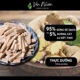  Mứt gừng thẻ - Mứt thực dưỡng Thiện Phước - Vân Nhiên, Túi zip 150 gr 