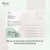  Set Postcard by NhãLam Art Tranh sơn mài, Nguyễn Gia Trí - Alix Aymé, thời kỳ Đông Dương 