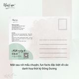  Set Postcard 4 cái by NhãLam Art Top hoạ sỹ tranh lụa, thời kỳ Đông Dương 