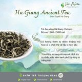  Trà Shan Tuyết (1 búp 1 lá), trà đen cổ thụ Hà Giang thượng hạng - Vân Nhiên, Hộp thiếc 60gr 
