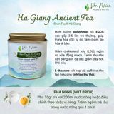 Trà Shan Tuyết (1 búp 1 lá), trà đen cổ thụ Hà Giang thượng hạng - Vân Nhiên, Hộp thiếc 60gr 