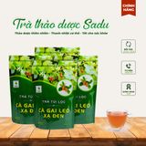  Cà gai leo xạ đen Sadu 1kg - Hỗ trợ ngăn ngừa UT, mát gan 