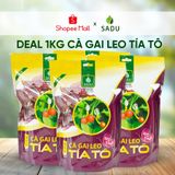  Trà cà gai leo tía tô Sadu 1 kg (combo từ 2kg tặng 1 gói 250g) 