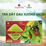  Trà túi lọc Dây Đau Xương Cà Gai leo Sadu 100% thiên nhiên hỗ trợ chứng tê bì chân tay, đau mỏi vai gáy  hộp 250g 