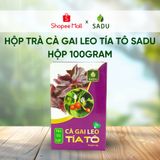  Hộp Trà Cà Gai Leo Tía Tô Túi Lọc SaDu- Phù Hợp Cho Người Nóng Trong, Ăn Nhiều Đạm 