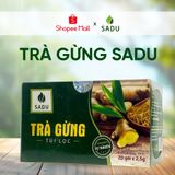  Trà Gừng Túi Lọc SADU - Phù Hợp Cho Người Hoa Mắt, Chóng Mặt, Thăng Bằng Kém 