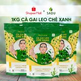  Trà Cà gai leo chè xanh sadu gói 1kg thanh nhiệt hỗ trợ tiêu ho.á,thải độc gan 