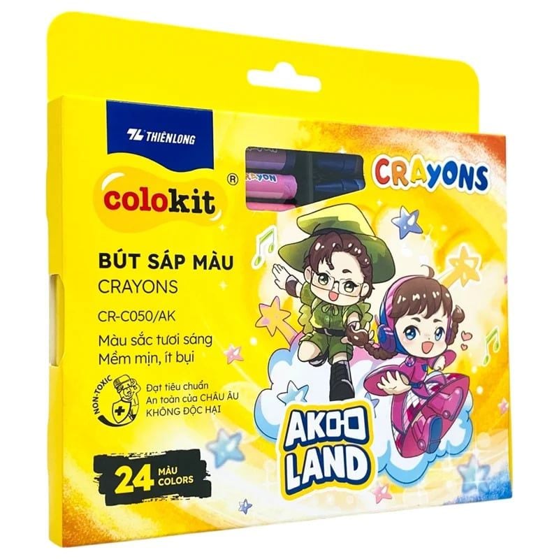  Sáp màu CR-C050/AK hộp 24/T80 