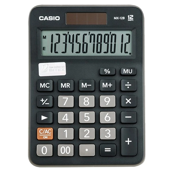  Máy tính Casio MX12B-BK 