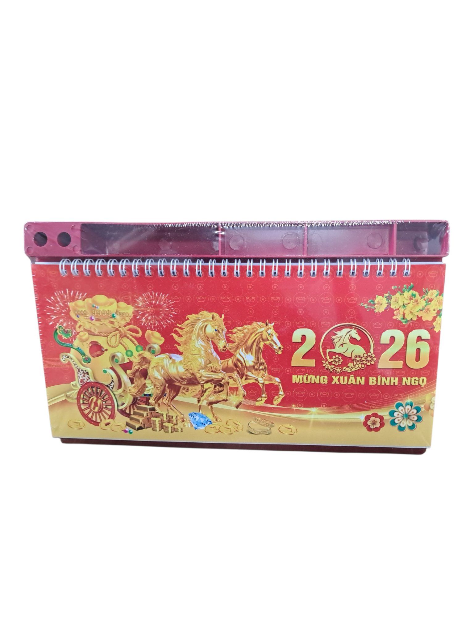  Lịch bàn đế nhựa (13x28 )- Chủ đề Phong Thủy 