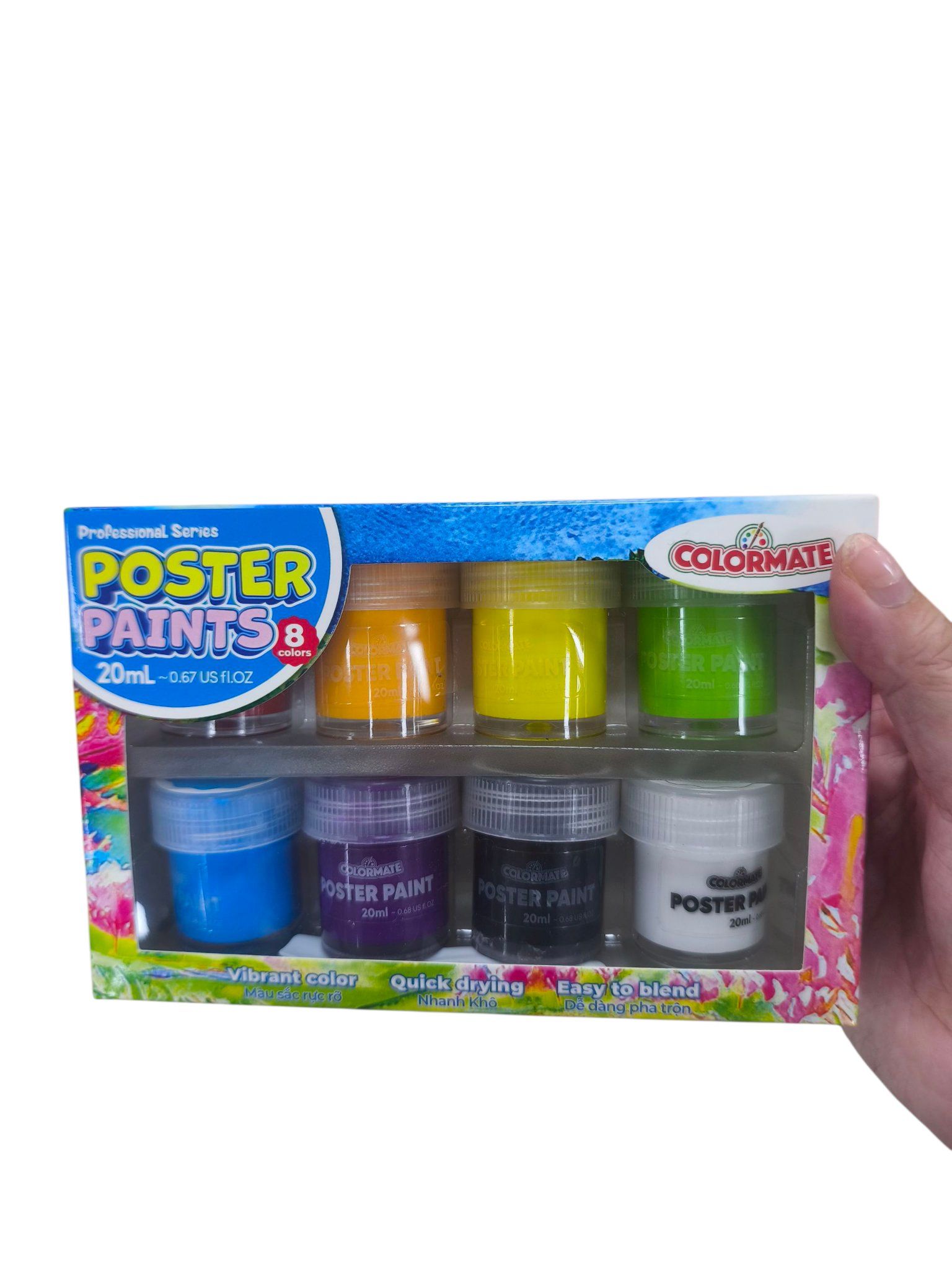  Màu vẽ Poster 8m COLORMATE 20ml 