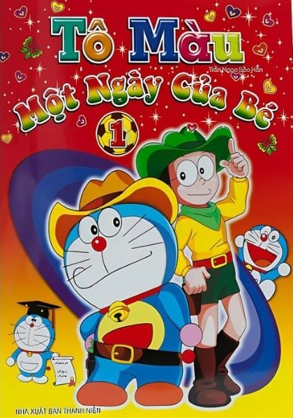  Tô màu - Một ngày của bé Tập 1 