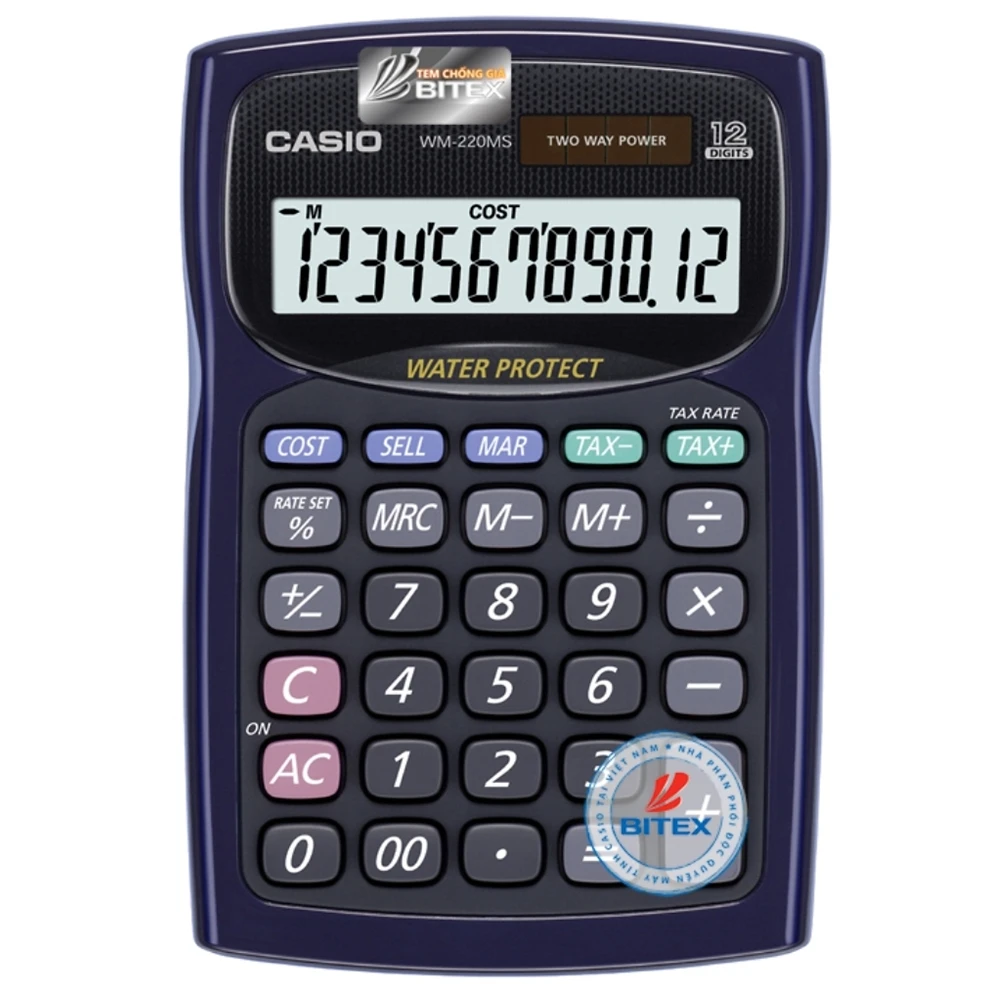  Máy tính Casio WM-220MS-BU 