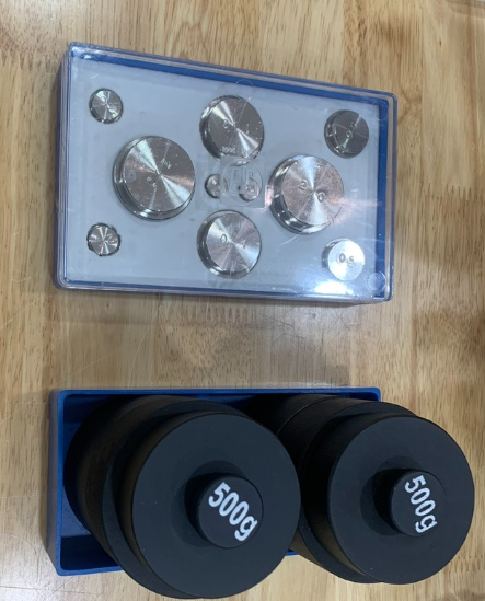  Bộ quả cân 6kg (2q/1kg,2q/2kg) 