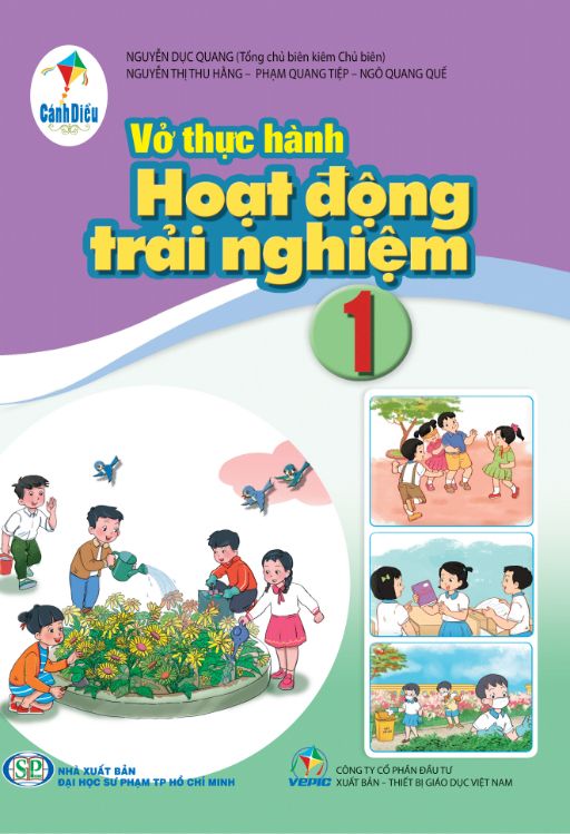  VỞ THỰC HÀNH HOẠT ĐỘNG TRẢI NGHIỆM 1 ( Cánh diều ) 
