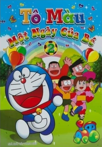  Tô màu - Một ngày của bé Tập 2 
