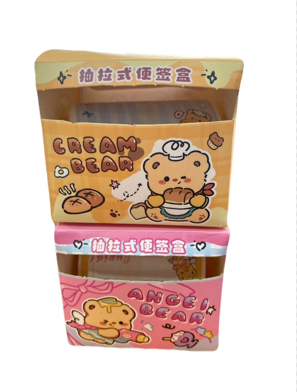  Hộp nhãn vở butter bear 