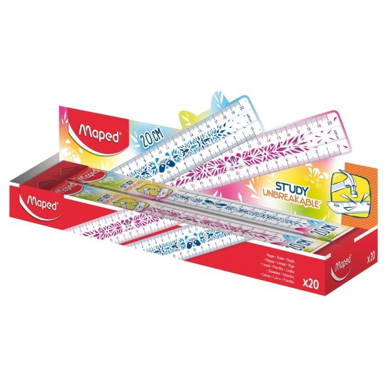  Thước không gãy Fancy 20cm 245401 