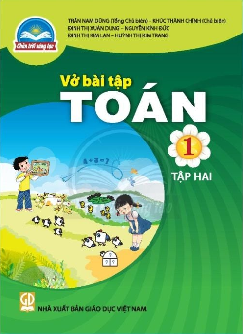  VỞ BÀI TẬP TOÁN 1/2 (Chân Trời Sáng Tạo ) 