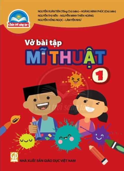  VỞ BÀI TẬP MĨ THUẬT 1 ( Chân Trời Sáng Tạo ) 