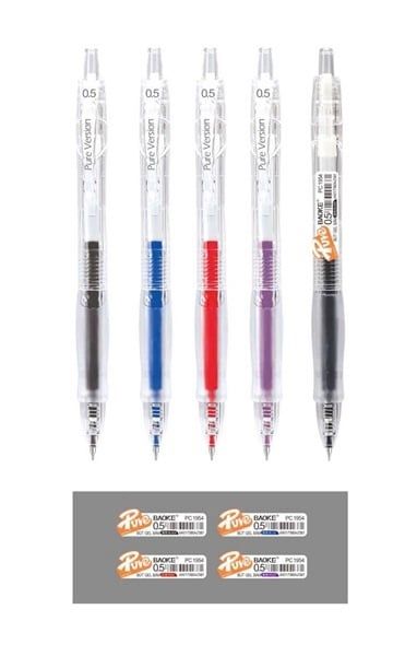  Viết gel 0.5 BAOKE PC1954_đỏ 