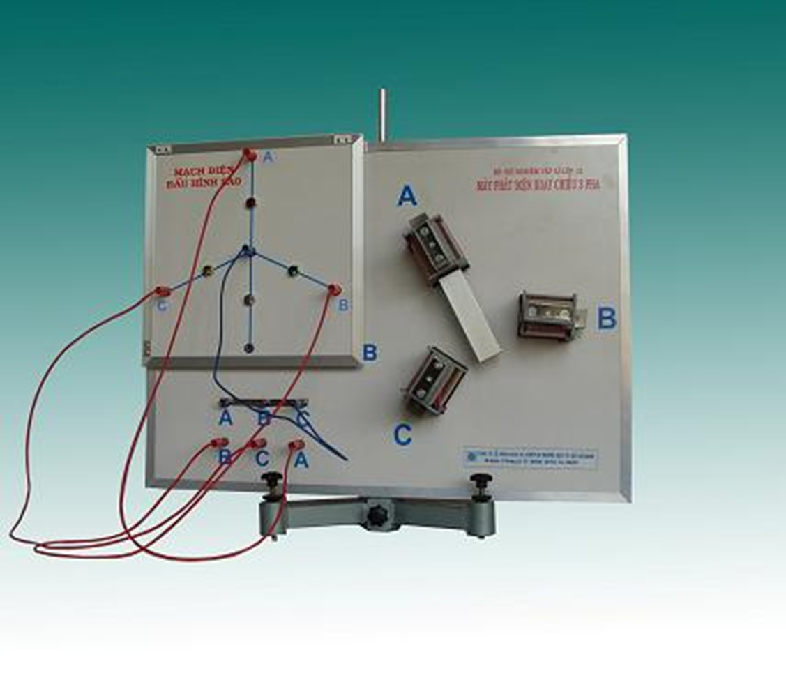  Bộ TN máy phát điện xoay chiều 3 pha 