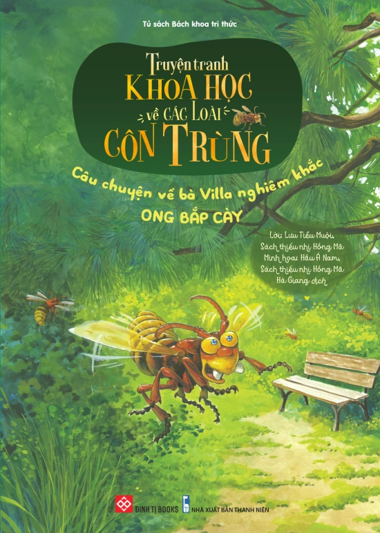  Truyện tranh khoa học về các loài côn trùng - Câu chuyện về bà Villa nghiêm khắc - Ong bắp cày 