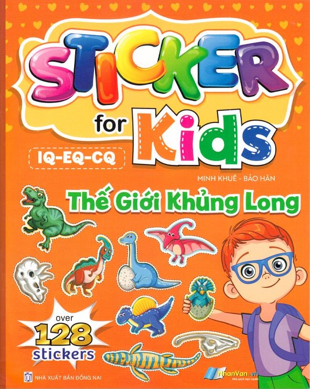  Sticker For Kids - Hình Dán Thế Giới Khủng Long 