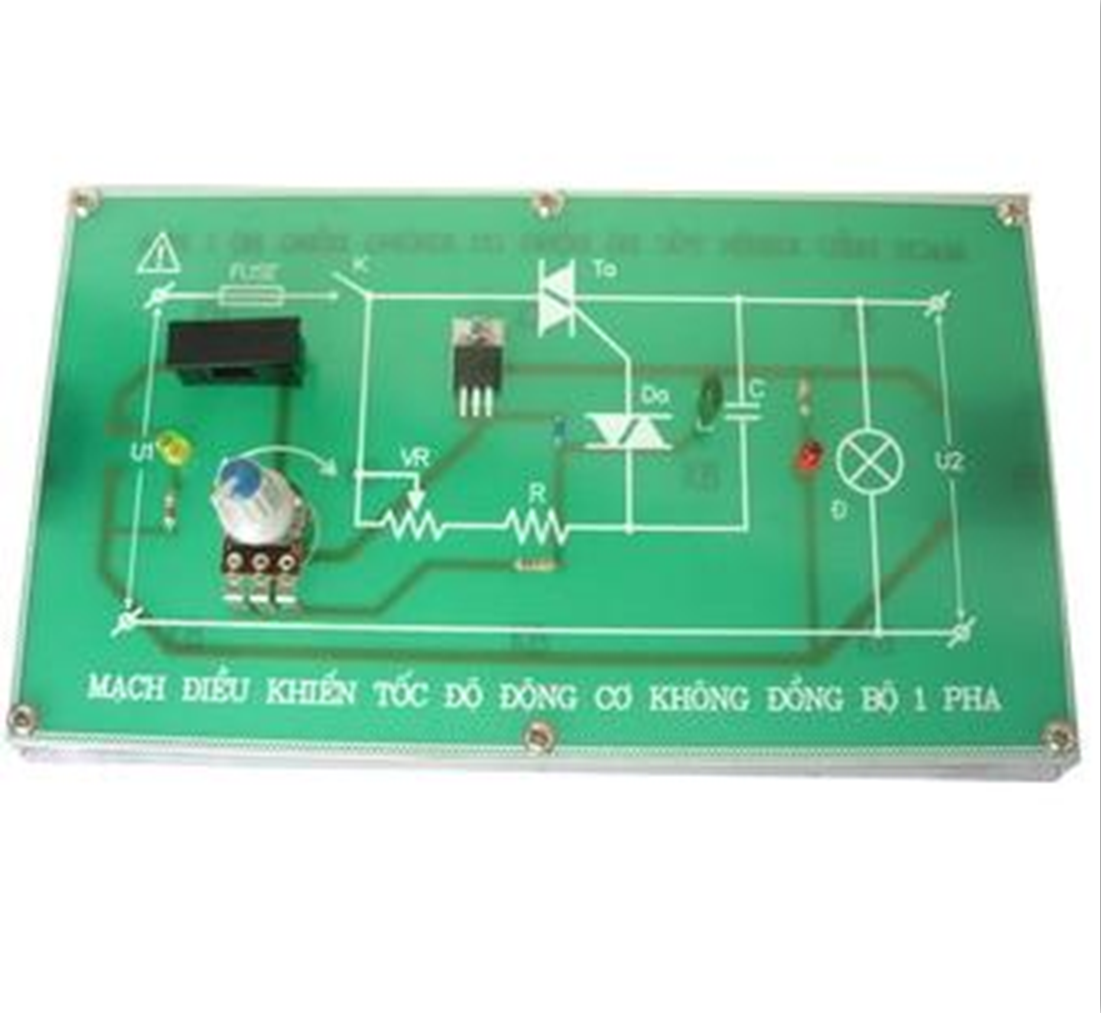  Mạch ĐK tốc độ ĐC không đồng bộ 1 pha 