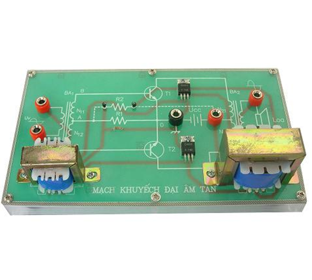  Mạch khuyếch đại âm tần (Công Nghệ 12) (micro,loa) 