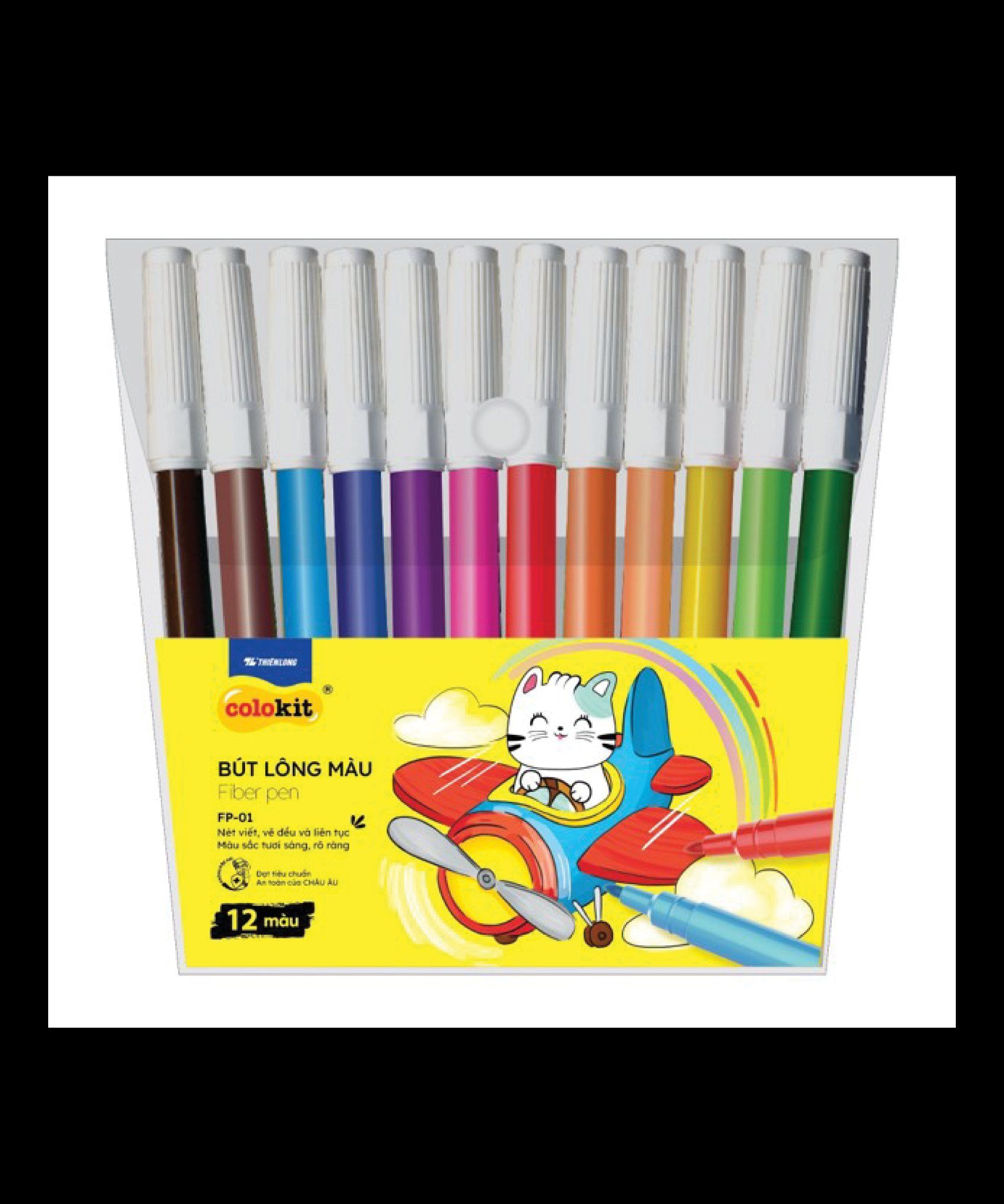  Viết lông màu 12m FP-01 