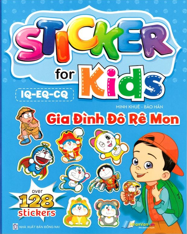  Sticker For Kids - Hình Dán Gia đình Doremon 