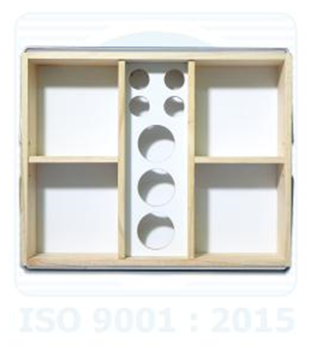  Khay mang dụng cụ và hóa chất ( bằng gỗ ) - VĐ 