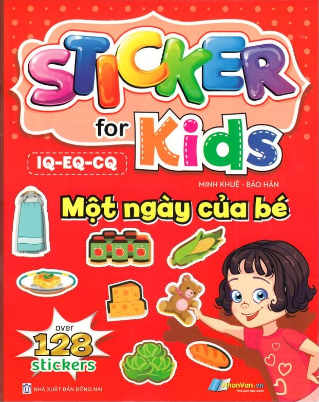  Sticker For Kids - Hình Dán Một ngày của Bé 