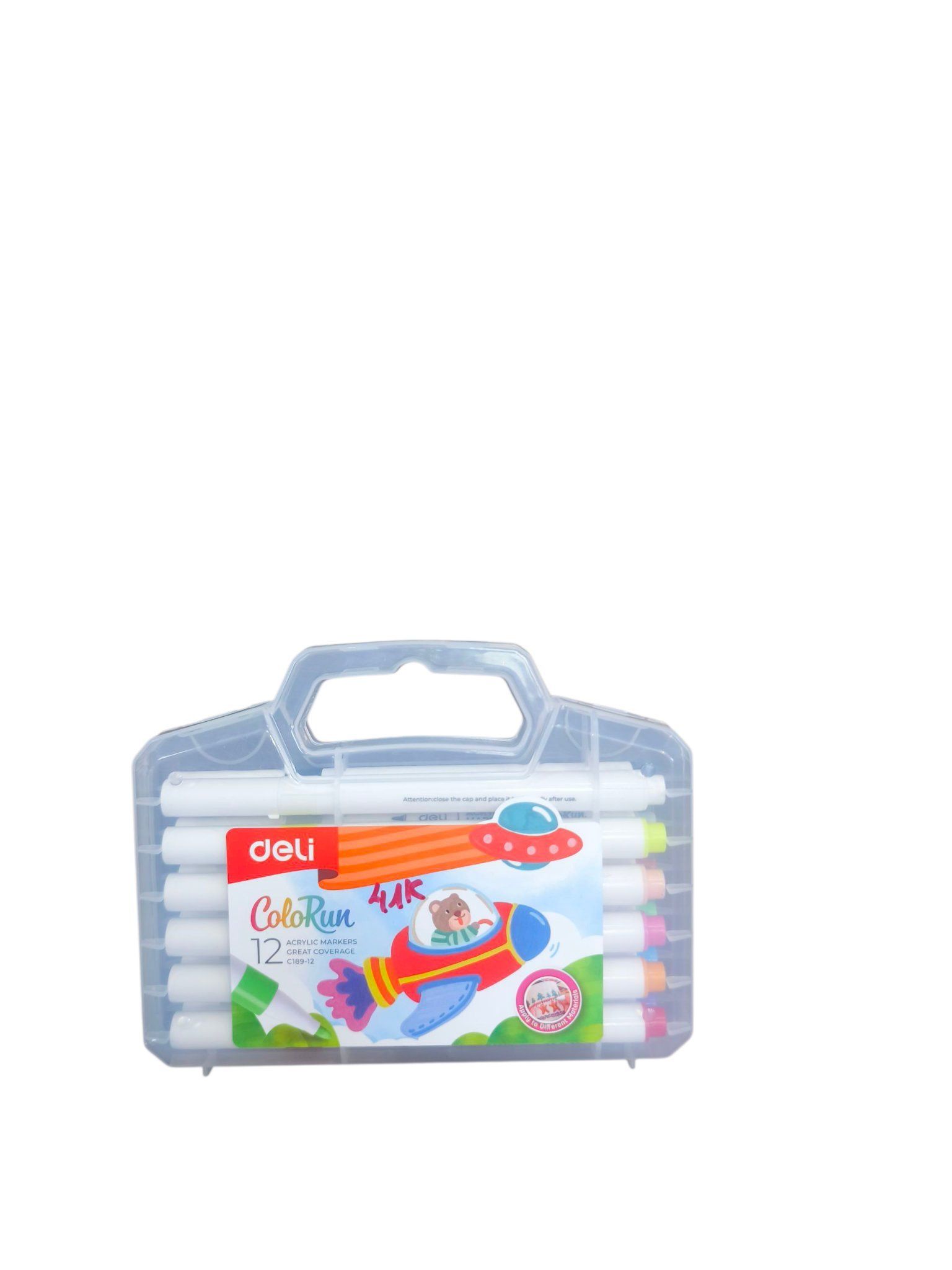  Viết lông màu Acrylic 12m C189-12 (Deli) 