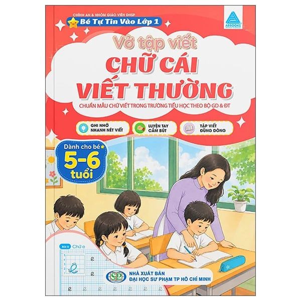  Bé tự tin vào L1-Vở tập viết chữ cái viết thường 