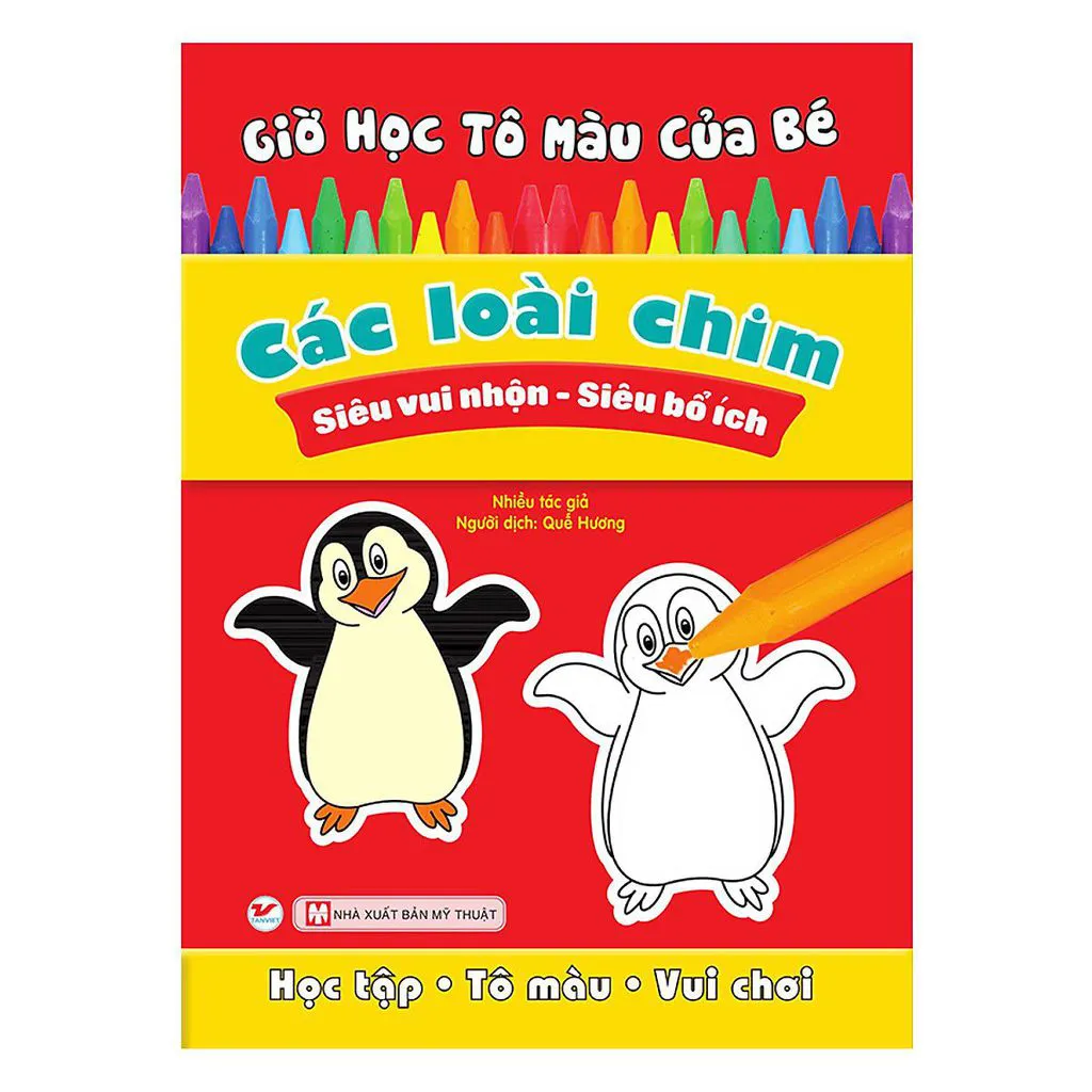  Giờ học tô màu của bé - Các loài chim 