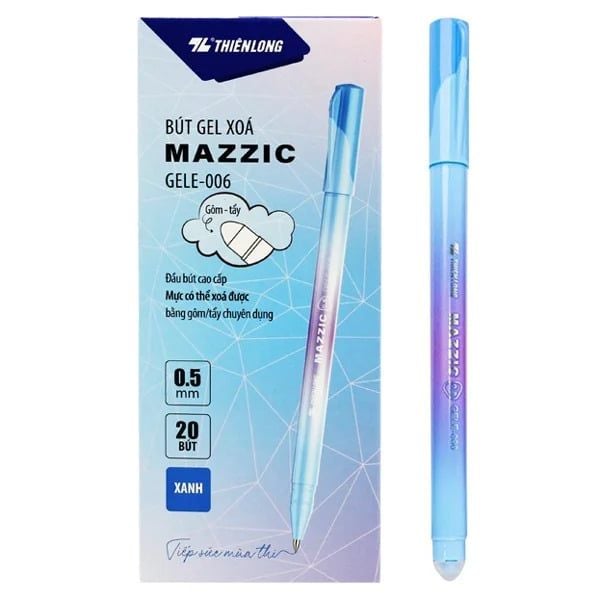  Bút gel xóa được GelE-006 xanh 