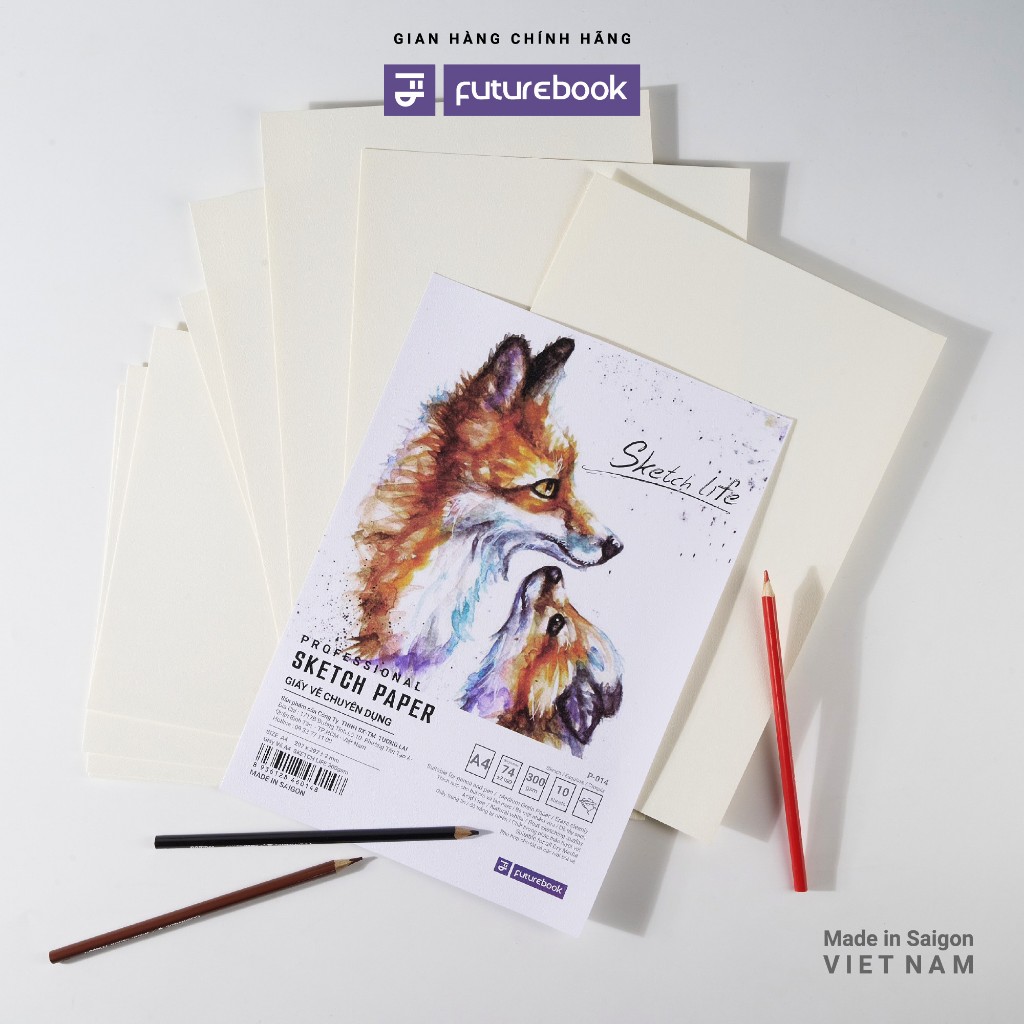  Giấy vẽ A5 Sketch Life P015 (ĐL300) 