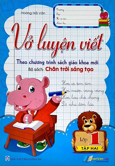  Vở Luyện Viết Lớp 1 - Tập 2 (Chân Trời Sáng Tạo) 
