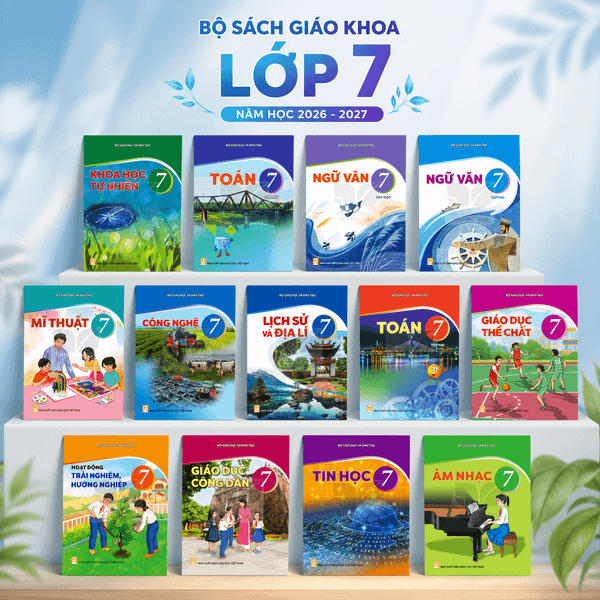  Bộ Sách Giáo Khoa Lớp 7 ( Kết Nối Tri Thức) -(13 cuốn/bộ) 