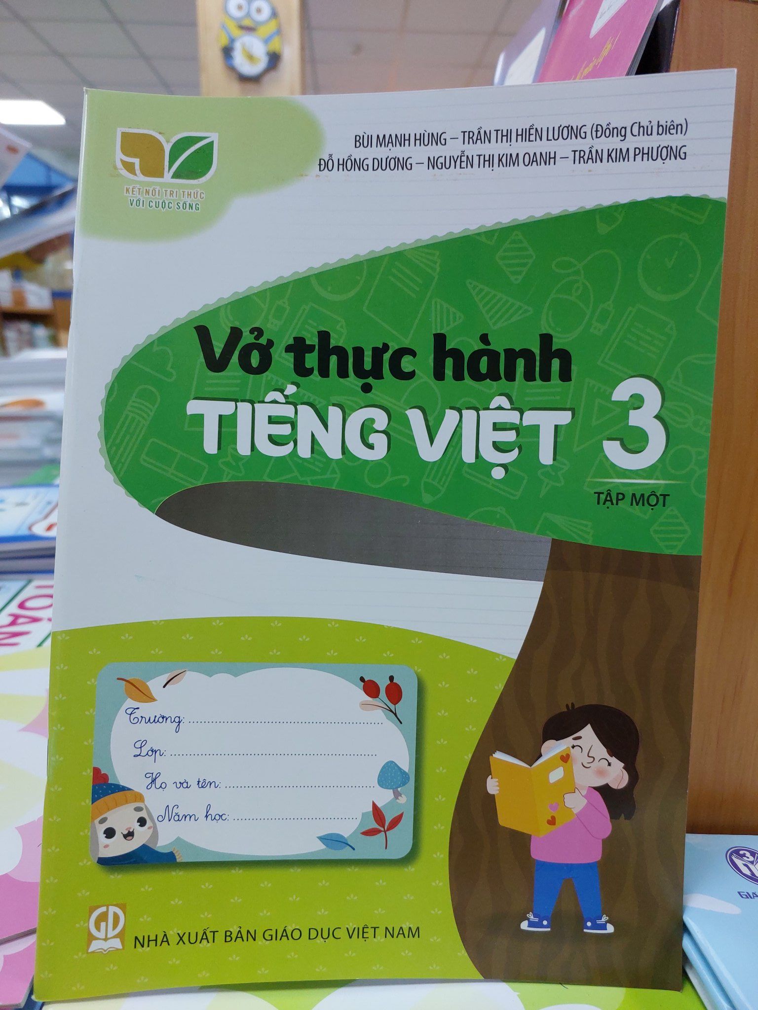  Vở thực hành tiếng Việt 3/1 ( Kết nối tri thức với cuộc sống ) 