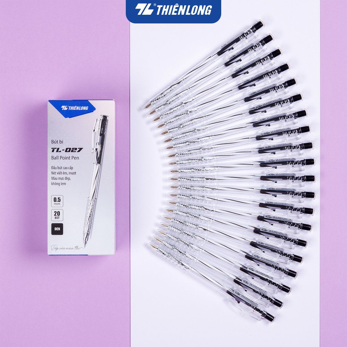  Viết bi TL027 đen 