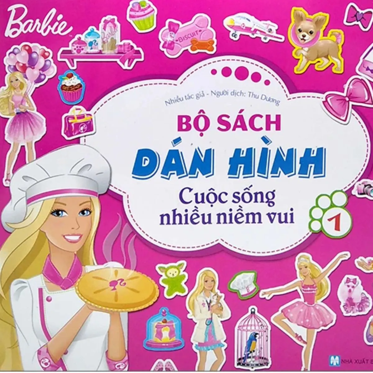 BỘ SÁCH DÁN HÌNH : Cuộc sống nhiều niềm vui 1 