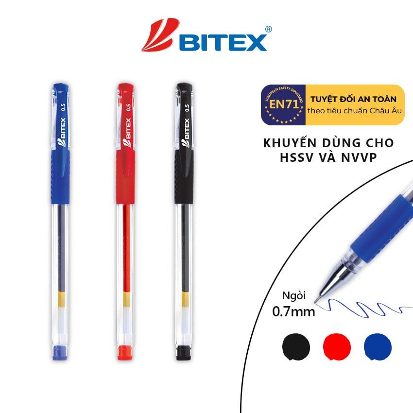  Viết gel Bitex G02 xanh 