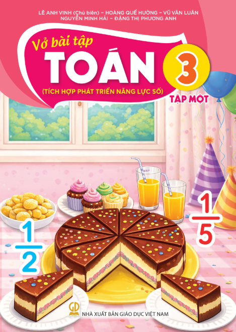  VỞ BÀI TẬP TOÁN 3/1 ( Tích hợp phát triển năng lực số ) 
