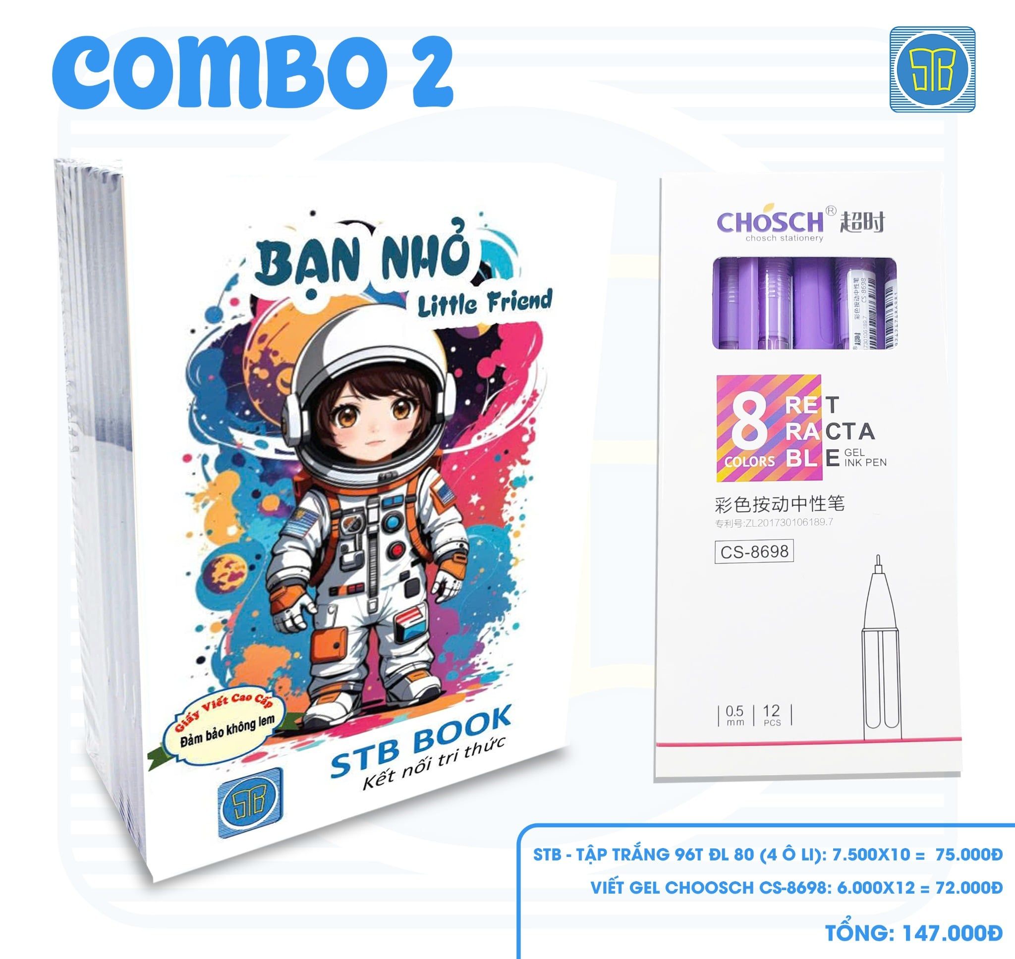  Combo Bạn Nhỏ Tài Năng 