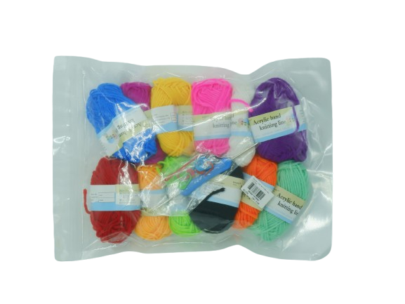  Bộ đan, móc len nhiều màu (12c/bộ) 